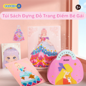 Túi Sách Đựng Đồ Trang Điểm Bé Gái
