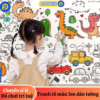 Cuộn Tranh Tô Màu Dán Tường 3M