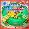 Đồ chơi ếch ăn bi 4 người chơi vui nhộn cho bé