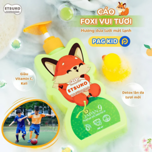 Sữa Tắm Gội ETSUKO 400ml Cho Bé