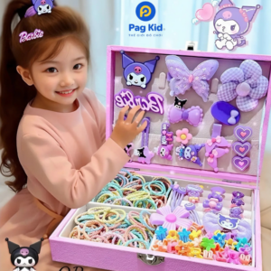 Hộp Phụ Kiện Kẹp Tóc Xinh Cho Bé