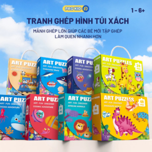 TRANH GHÉP HÌNH BẢN TO CHO BÉ – VỪA HỌC VỪA CHƠI!