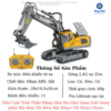 Đồ Chơi Công Trình Điều Khiển Từ Xa Xe Ben, Xe Ủi , Máy Xúc