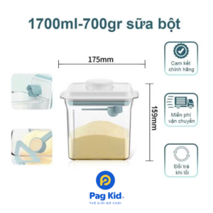 HỘP ĐỰNG SỮA CHỐNG ẨM THÔNG MINH