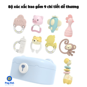 Set 9 Món Xúc Xắc Gặm Nướu Cho Bé