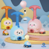 Bơm bóng đua xe ô tô bóng bay phi hành gia siêu cute cho bé
