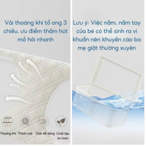 👶🛏 NÔI GẤP GỌN GHÉP GIƯỜNG – GIẢI PHÁP NGỦ CHUNG AN TOÀN CHO BÉ YÊU!