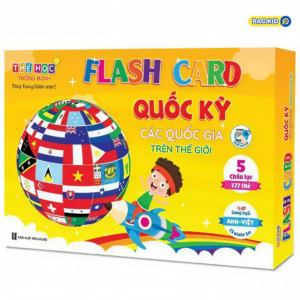 THẺ HỌC CỜ CÁC NƯỚC TRÊN THẾ GIỚI SONG NGỮ