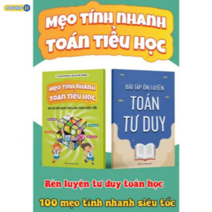 Combo 2 Quyển Sách - Mẹo Tính Nhanh Toán Tiểu Học Và Ôn Luyện Tư Duy