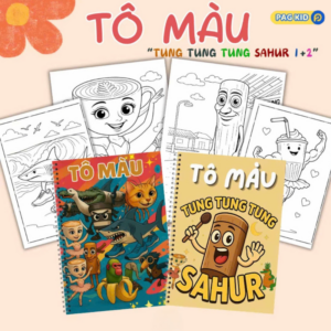 Cuốn Tô Màu Tung Tung Tung Sahur
