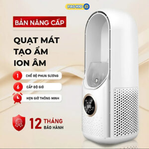QUẠT KHÔNG CÁNH PHUN SƯƠNG ĐIỀU HÒA