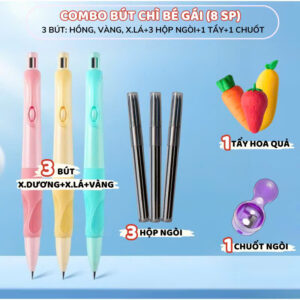 ✏️ BÚT CHÌ BẤM TẬP VIẾT – CHUẨN CHO HỌC SINH LỚP 1 ✏️