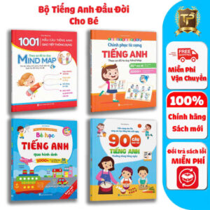 📚 BỘ SÁCH TIẾNG ANH ĐẦU ĐỜI CHO BÉ