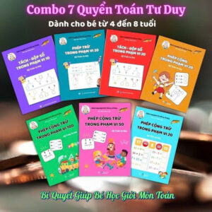 📘 COMBO 7 QUYỂN TOÁN TƯ DUY