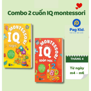 COMBO SÁCH IQ MONTESSORI – LOGIC & TOÁN HỌC BC18