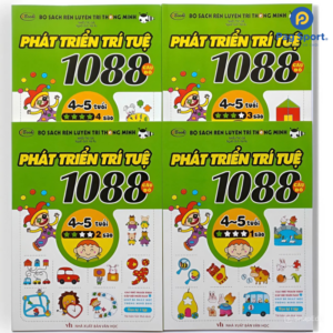 Bộ Sách Phát Triển Trí Tuệ 1088 Câu Đố