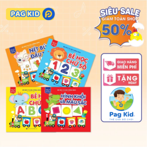 Bộ 4 Quyển Sách Tự Xóa Thông Minh BC24