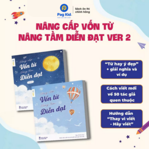 Combo 2 Sách Nâng Tầm Vốn Từ và Nâng Tầm Diễn Đạt BC22