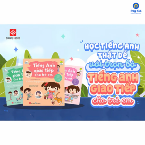 Combo 3 Sách Giao Tiếp Tiếng Anh Cho Bé