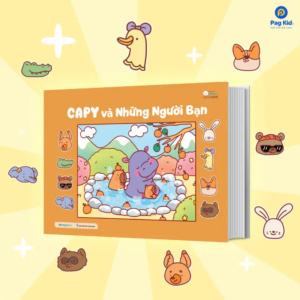 Sách Tô Màu Capy Và Những Người Bạn