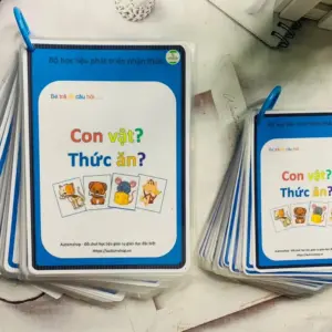 🧠 BỘ THẺ HỌC LIỆU PHÂN LOẠI CON VẬT & THỨC ĂN – GIÚP BÉ PHÁT TRIỂN TƯ DUY TỪ NHỎ!