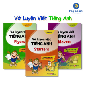 COMBO VỞ LUYỆN VIẾT TIẾNG ANH CHO BÉ