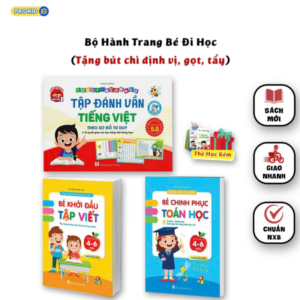 Bộ 3 Cuốn Sách Hành Trang Vào Lớp 1