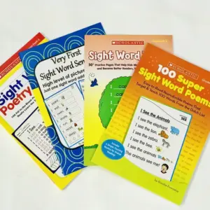🌟 BỘ SÁCH LUYỆN SIGHT WORDS ĐỈNH CAO CHO BÉ TỪ 3–8 TUỔI 🌟