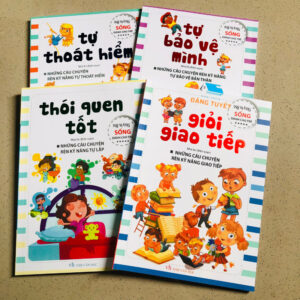 SÁCH 4 QUYỂN KỸ NĂNG SỐNG CHO BÉ TP7
