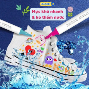 Hộp 60 Bút Màu Acrylic Marker Cao Cấp