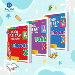 Combo 3 Sách Bài Tập Cuối Tuần Lớp 3