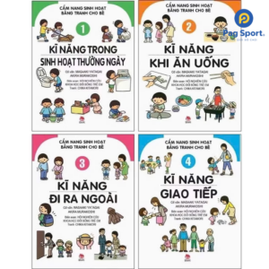 BỘ SÁCH CẨM NANG KỸ NĂNG SỐNG CHO BÉ