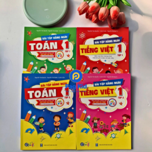 LP6- Sách Bài Tập Hàng Ngày Toán Và Tiếng Việt Lớp 1( 2 học kì)