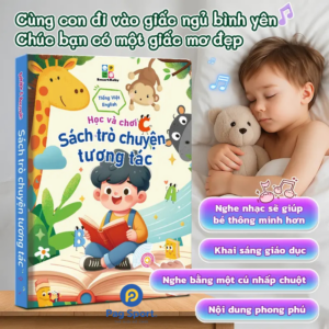 SÁCH TƯƠNG TÁC SONG NGỮ CÙNG BÉ