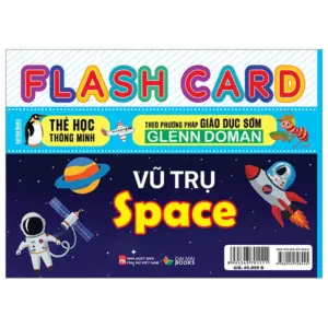 "FLASH CARD (Theo phương pháp giáo dục sớm  Glenn Doman) - Vũ trụ - Màu sắc và hình khối"