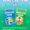Combo 2 cuốn bài tập bổ trợ nâng cao toán lớp 1