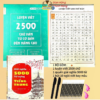 Sách Luyện Viết 2500 Chữ Hán Tiếng Trung Từ Cơ Bản Đến Nâng Cao