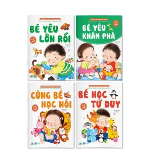 Bộ Sách Phát Triển Toàn Diện 0–3 Tuổi - Khởi Đầu Thông Minh Cho Bé Yêu