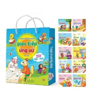 Sách - Truyện Kỹ Năng Giao Tiếp Ứng Xử Cho Bé ( 10 Cuốn )