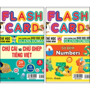 COMBO FLASH CARD (Theo phương pháp giáo dục sớm Glenn Doman)