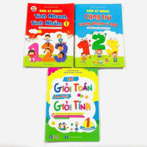 ✨📚 BỘ SÁCH TOÁN TƯ DUY LỚP 1 – HỌC VUI, GIỎI TOÁN NHANH 📚✨