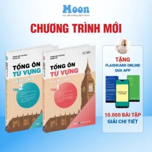 📚 BỘ ĐÔI “TỔNG ÔN TỪ VỰNG TIẾNG ANH” – CHINH PHỤC 10.000+ BÀI TẬP
