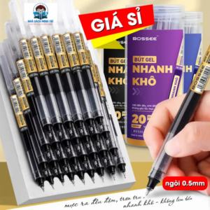 Hộp 20 Bút Gel Nhanh Khô Học Sinh