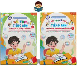 BC56 - Combo 2 Sách Bổ Trợ Tiếng Anh Và Bài Tập Cho Bé