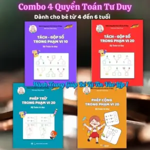 Combo 4 Quyển Toán Tư Duy
