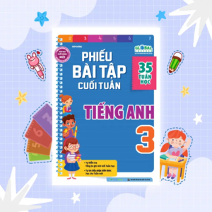 Phiếu Bài Tập Cuối Tuần  Toán ,Tiếng Anh Lớp 3