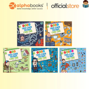 Sách - Bộ 5 Cuốn Trò Chơi Tư Duy Cho Bé