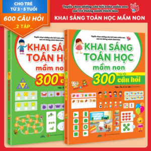 Sách - 600 Câu Khai Sáng Toán Học Mầm Non