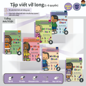 Bộ Tập Viết Vỡ Lòng Song Ngữ – Writing Start