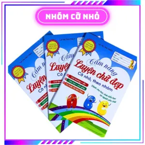 CẨM NANG LUYỆN CHỮ ĐẸP – CỠ NHỎ, THEO NHÓM b193